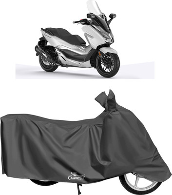DROHAR Waterproof Two Wheeler Cover for Honda(Forza 300, Grey)