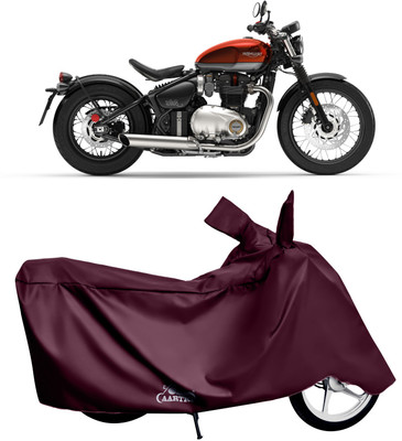 XAFO Waterproof Two Wheeler Cover for Triumph(Bonneville T120 Black BS6, Red)