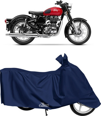 XAFO Waterproof Two Wheeler Cover for Royal Enfield(Blue)