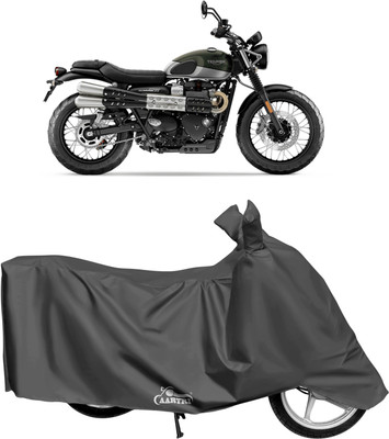 XAFO Waterproof Two Wheeler Cover for Triumph(Street Triple RS, Grey)