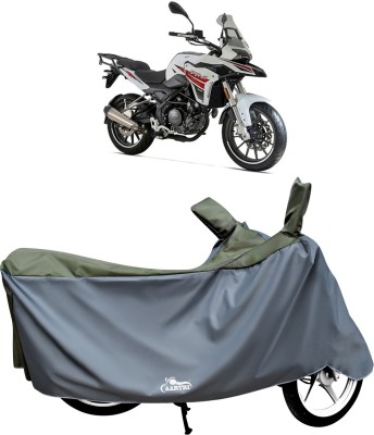 VITSOA Waterproof Two Wheeler Cover for Benelli(TRK 502, Green)