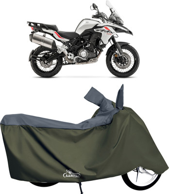 DROHAR Waterproof Two Wheeler Cover for Benelli(TRK 502, Grey)