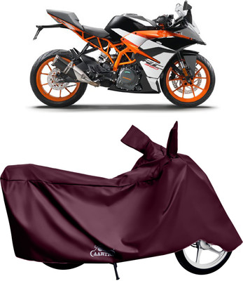 XAFO Waterproof Two Wheeler Cover for KTM(RC 200 BS6, Red)