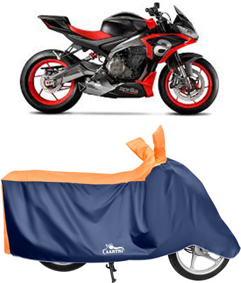 DROHAR Waterproof Two Wheeler Cover for Aprilia(Tuono 150, Orange)
