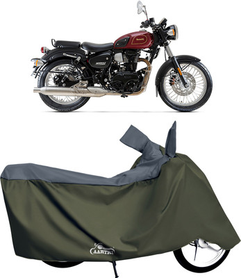 DROHAR Waterproof Two Wheeler Cover for Benelli(Imperiale 400, Grey)