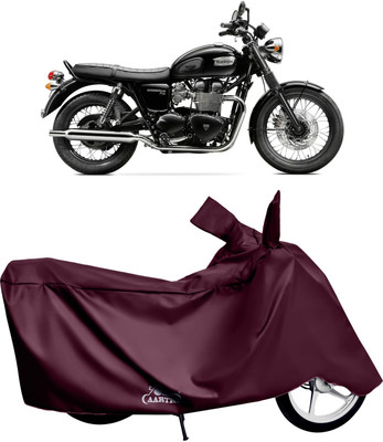 XAFO Waterproof Two Wheeler Cover for Triumph(Bonneville T120 Black BS6, Red)