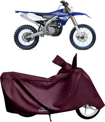 DROHAR Waterproof Two Wheeler Cover for Yamaha(Red)