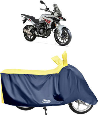 DROHAR Waterproof Two Wheeler Cover for Benelli(TRK 502, Yellow)