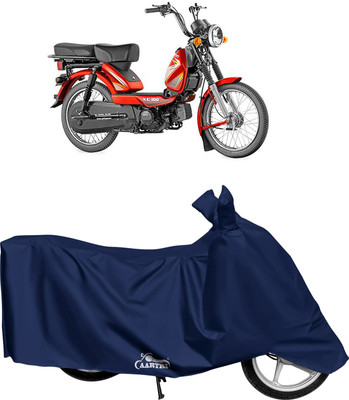 XAFO Waterproof Two Wheeler Cover for TVS(Heavy Duty, Blue)