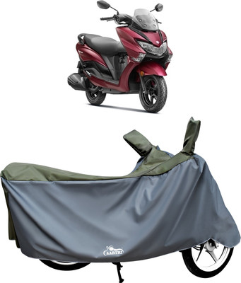 XAFO Two Wheeler Cover for Suzuki(Burgman Street, Green)