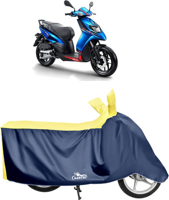 DROHAR Waterproof Two Wheeler Cover for Aprilia(SR 125, Yellow)