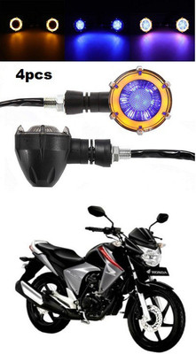 PECUNIA Front, Rear LED Indicator Light for Honda CB Twister(Multicolor)