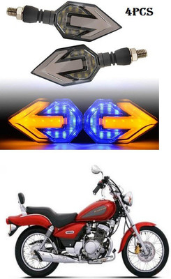 PECUNIA Front, Rear LED Indicator Light for Piaggio(White, Amber)