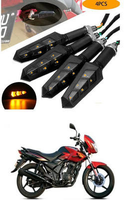 PECUNIA Front, Rear LED Indicator Light for Yamaha Fazer(Yellow)