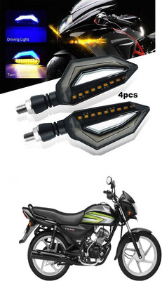 PECUNIA Front, Rear LED Indicator Light for Honda CBR 250R(Multicolor)