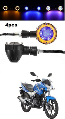 PECUNIA Front, Rear LED Indicator Light for Bajaj Discover 125 DTS-i(Multicolor)