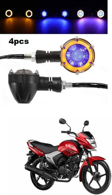 PECUNIA Front, Rear LED Indicator Light for Yamaha Saluto(Multicolor)