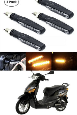 PECUNIA Front, Rear LED Indicator Light for Hero(Yellow)