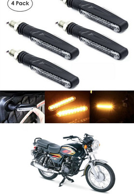 PECUNIA Front, Rear LED Indicator Light for TVS Max 4R(Yellow)