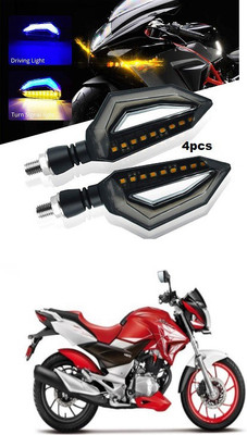 PECUNIA Front, Rear LED Indicator Light for Honda CBR 250R(Multicolor)