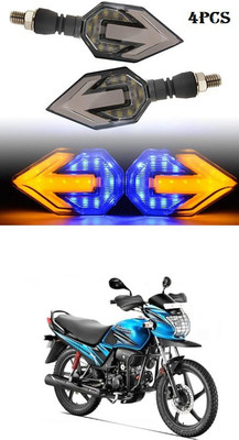 PECUNIA Front, Rear LED Indicator Light for Mahindra Pantero(White, Amber)