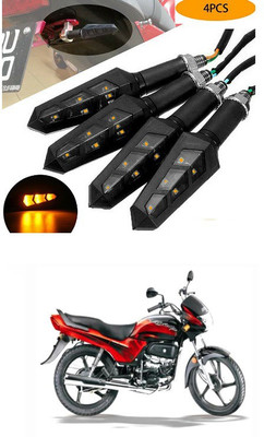 PECUNIA Front, Rear LED Indicator Light for Mahindra Pantero(Yellow)