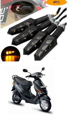 PECUNIA Front, Rear LED Indicator Light for Hero(Yellow)