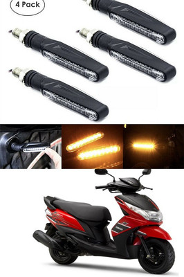 PECUNIA Front, Rear LED Indicator Light for Yamaha Ray Z(Yellow)