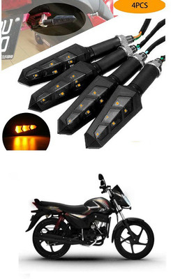 PECUNIA Front, Rear LED Indicator Light for Mahindra Pantero(Yellow)