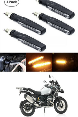 PECUNIA Front, Rear LED Indicator Light for Royal Enfield 500(Yellow)