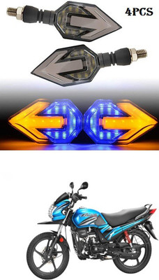 PECUNIA Front, Rear LED Indicator Light for Mahindra Pantero(White, Amber)