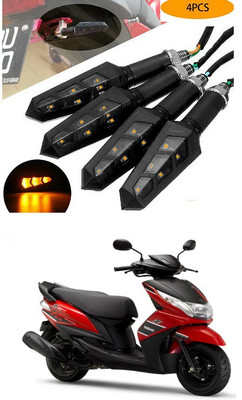 PECUNIA Front, Rear LED Indicator Light for Yamaha Ray Z(Yellow)