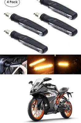 PECUNIA Front, Rear LED Indicator Light for Yamaha RC 390(Yellow)