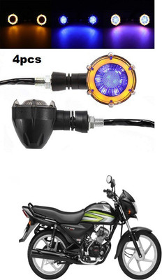 PECUNIA Front, Rear LED Indicator Light for Honda CBR 250R(Multicolor)