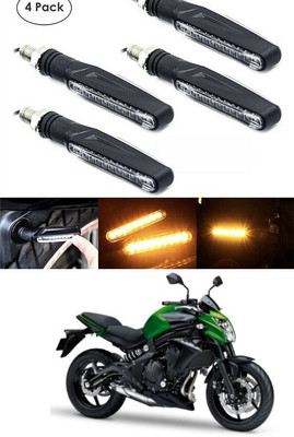 PECUNIA Front, Rear LED Indicator Light for Kawasaki(Yellow)