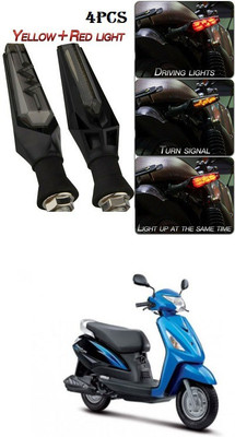 PECUNIA Front, Rear LED Indicator Light for Suzuki(Yellow)