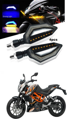 PECUNIA Front, Rear LED Indicator Light for KTM Duke 390(Multicolor)