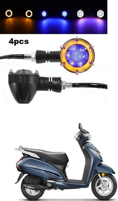 PECUNIA Front, Rear LED Indicator Light for Hero Achiever(Multicolor)