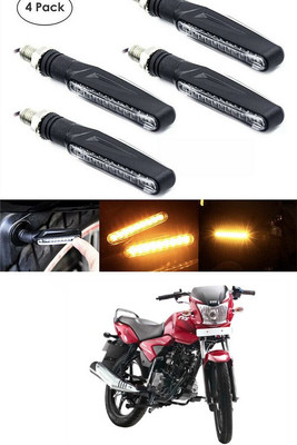 PECUNIA Front, Rear LED Indicator Light for TVS Jive(Yellow)