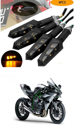 PECUNIA Front, Rear LED Indicator Light for Kawasaki(Yellow)