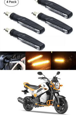 PECUNIA Front, Rear LED Indicator Light for Honda(Yellow)