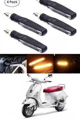 PECUNIA Front, Rear LED Indicator Light for Piaggio(Yellow)