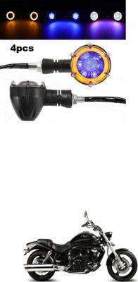PECUNIA Front, Rear LED Indicator Light for Hyosung Aquila Pro 650(Multicolor)