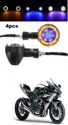 PECUNIA Front, Rear LED Indicator Light for Kawasaki(Multicolor)