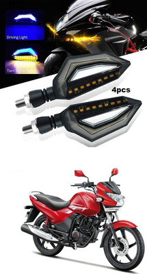 PECUNIA Front, Rear LED Indicator Light for Hero Achiever(Multicolor)