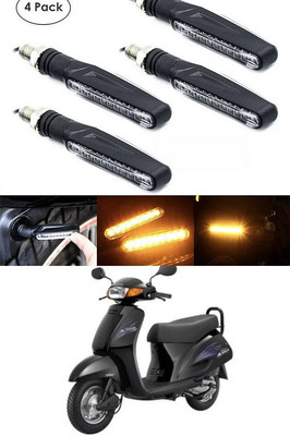 PECUNIA Front, Rear LED Indicator Light for Hero Achiever(Yellow)