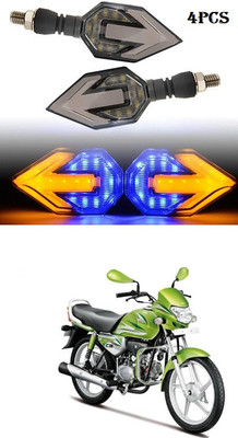 PECUNIA Front, Rear LED Indicator Light for Hero Hunk(White, Amber)