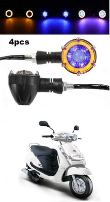 PECUNIA Front, Rear LED Indicator Light for Mahindra Duro DZ(Multicolor)