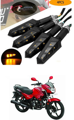 PECUNIA Front, Rear LED Indicator Light for Suzuki Gixxer SF(Yellow)