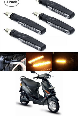 PECUNIA Front, Rear LED Indicator Light for Hero(Yellow)